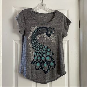Lucky Brand Peacock T-Shirt